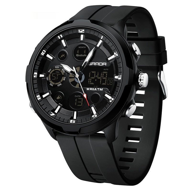 Men's Fashion Casual Watch Waterproof Luminous Multifunctional