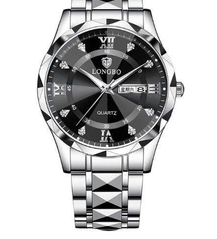 Waterproof Luminous Dual Calendar Watch