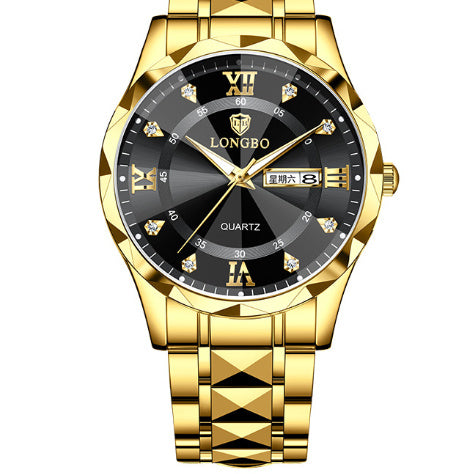 Waterproof Luminous Dual Calendar Watch