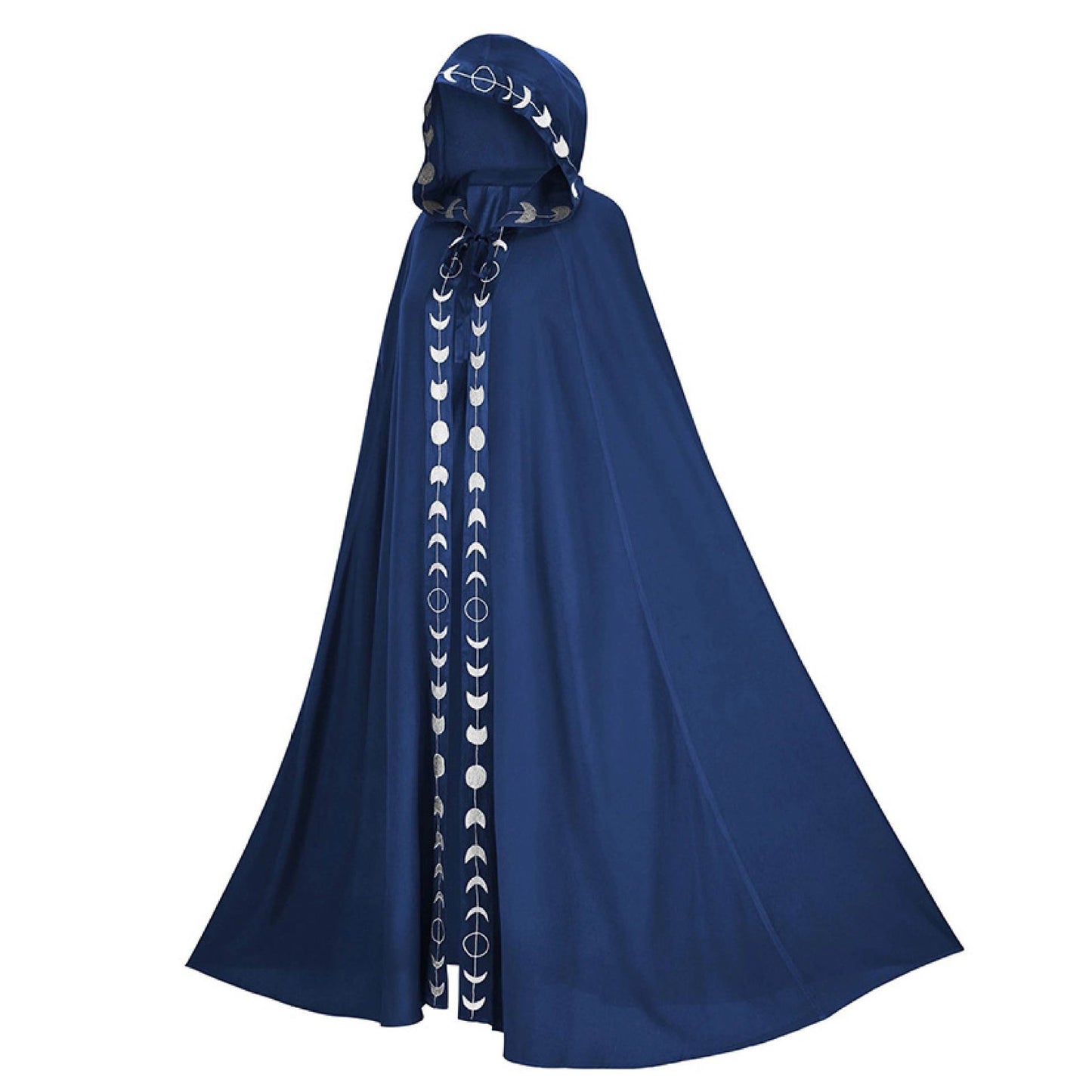 Hooded Cloak Medieval Renaissance 5 Color Printed Cloak Halloween Cosplay Costume New Fashion Festival Play Costume Halloween Costumes